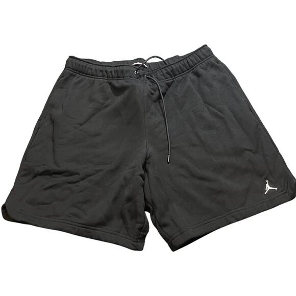 NIKE Jordan Jumpman Essentials Fleece Men's Black Shorts DA9826-010 Size XXL - Picture 1 of 7
